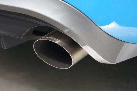 Volvo S60 T6 Polestar, Auspuff, Endrohr