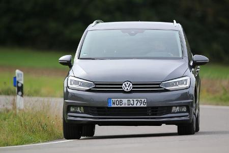 VW Touran 2.0 TDI SCR, Frontansicht