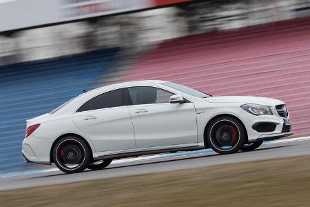 Mercedes CLA 45 AMG, Seitenansicht