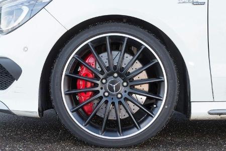 Mercedes CLA 45 AMG, Rad, Felge, Bremse