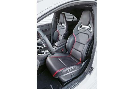 Mercedes CLA 45 AMG, Fahrersitz