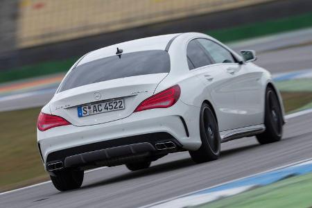 Mercedes CLA 45 AMG, Heckansicht