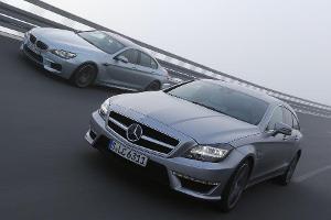 BMW M6 Gran Coupé und Mercedes CLS 63 AMG Shooting Brake