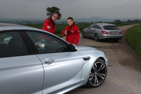 BMW M6 Gran Coup, Mercedes CLS 63 AMG Shooting Brake,