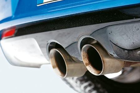 KL Racing-VW Golf R, Auspuff, Endrohre