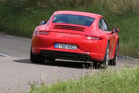 Porsche 911 Carrera S, Heckansicht