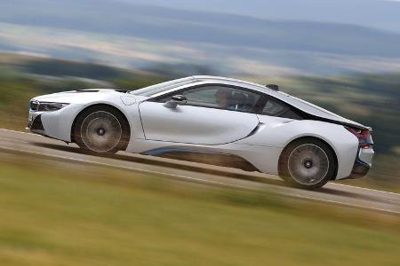 BMW i8, Seitenansicht