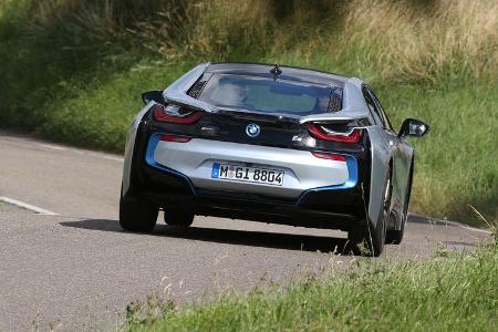 BMW i8, Heckansicht