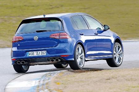 VW Golf R, Seitenansicht