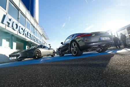 Lotus Evora S Sports Racer, Porsche Cayman S, Hockenheim