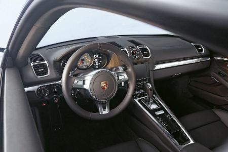 Porsche Cayman S, Cockpit