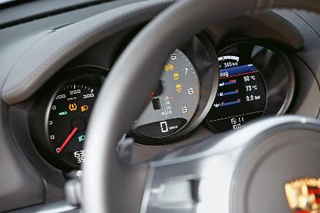 Porsche Cayman S, Rundinstrumente