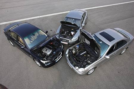 Der Audi A6 2.0 T ist mit einem Grundpreis von 32.900 der günstigste Vertreter in diesem Segment.