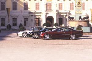Ferrari 456M GTA, Jaguar XKR Coup, Mercedes CL 600