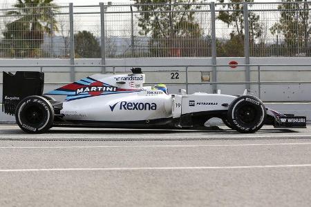 Williams FW38 - F1 2016 - Profil