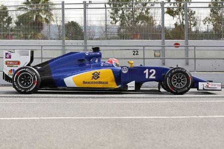 Sauber C35 - F1 2016 - Profil
