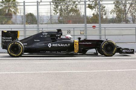 Renault R.S.16 - F1 2016 - Profil