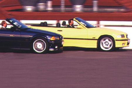 Doppeltest BMW Alpina B8 Cabrio gegen BMW M3 Cabrio Doppeltest BMW Alpina B8 Cabrio gegen BMW M3 Cabrio