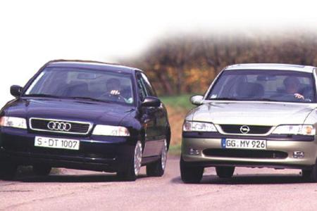 Doppeltest Audi A4 1.9 TDI gegen Opel Vectra 2.0 DI Doppeltest Audi A4 1.9 TDI gegen Opel Vectra 2.0 DI