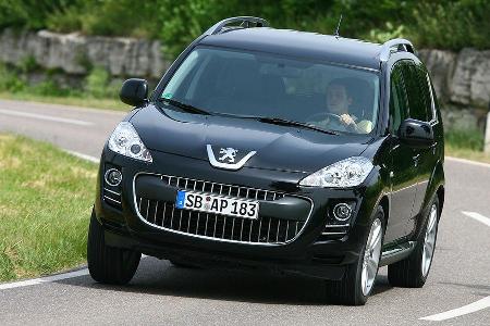 Peugeot 4007: Geräumiger Grenzgänger zwischen Van und SUV.