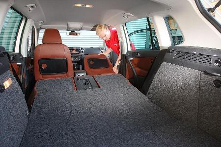 Sitze, Sitzposition, Rundumsicht - überall erhält der Tiguan eine gute bis sehr gute Beurteilung.