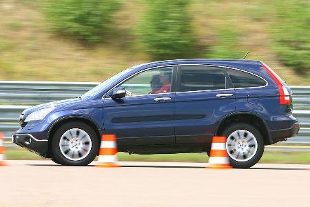Der Honda fährt sich wie ein Kompaktwagen ...