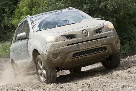 Bei der Fahrsicherheit liegt der Renault Koleos weit hinten.