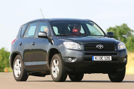 Beim letzten Master-Test mit SUV-Modellen der Kompaktklasse fuhr der RAV4 noch einen souveränen Gesamtsieg ein.