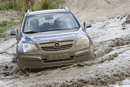 Der Opel Antara ist kein echter Geländegänger.