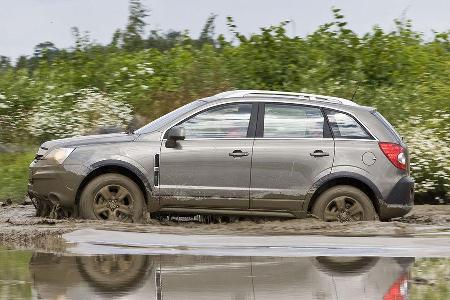 Allerdings bremst der Opel besser als der baugleiche Captiva, ohne freilich an die Werte der Testbesten heranzukommen.