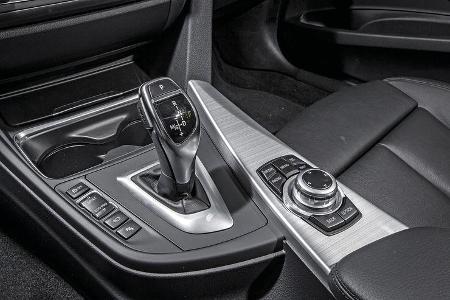 BMW 335i GT, Schalthebel, Bedienelemente