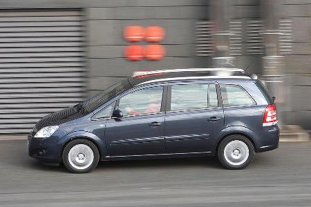 Der Zafira bietet einen maximal 1.820 Liter großen Laderaum, ...