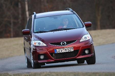 Letzter Kandidat ist der Mazda 5 2.0 MZR-CD in der Top-Ausstattung.