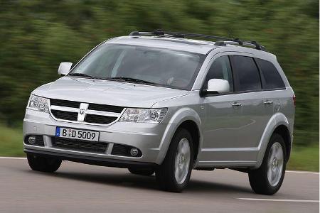 ... und seit Juni 2008 auch der Journey, eine Mischung aus Van, SUV und Kombi.