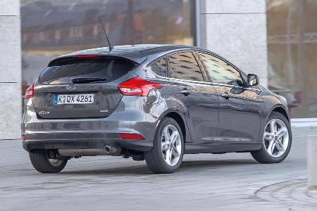 Ford Focus 1.5 Ecoboost, Heckansicht