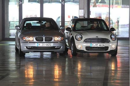 Mini Cooper D, BMW 116d