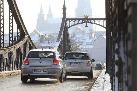 Mini Cooper D, BMW 116d