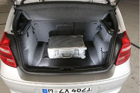 BMW 116d, Kofferraum