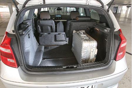BMW 116d, Kofferraum