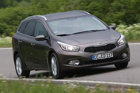 Kia Cee´d SW 1.6 GDI, Frontansicht