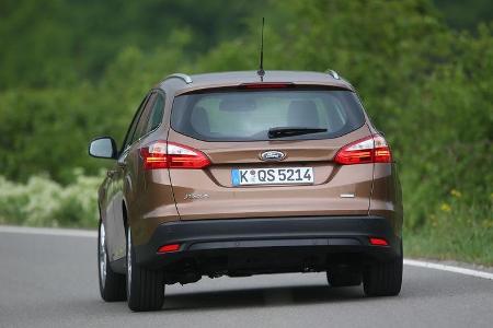 Ford Focus Turnier 1.0 EcoBoost, Heckansicht