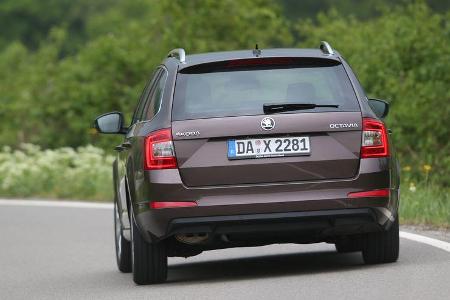 Skoda Octavia Combi 1.4 TSI, Heckansicht