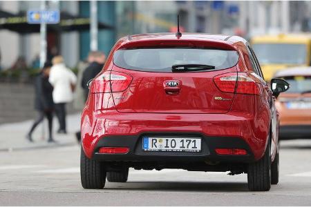 Kia Rio 1.2 Spirit, Heckansicht