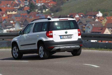 Mini Countryman One, Nissan Juke 1.6, Skoda Yeti 1.4 TSI