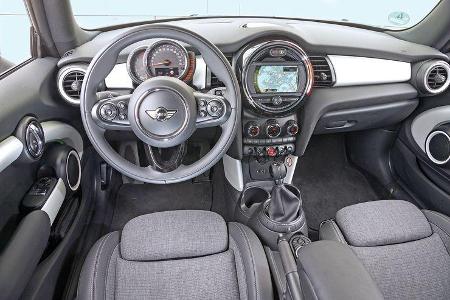 Mini One D, Cockpit
