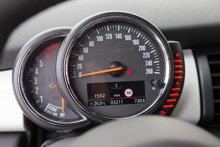 Mini One D, Rundinstrumente