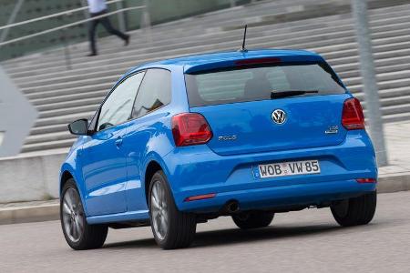 VW Polo 1.4 TDI Blue Motion, Heckansicht