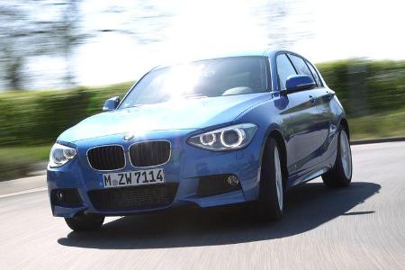 BMW 125i, Kurvenfahrt