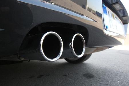 BMW 125i, Auspuff, Endrohre