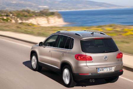 VW Tiguan, Frontansicht